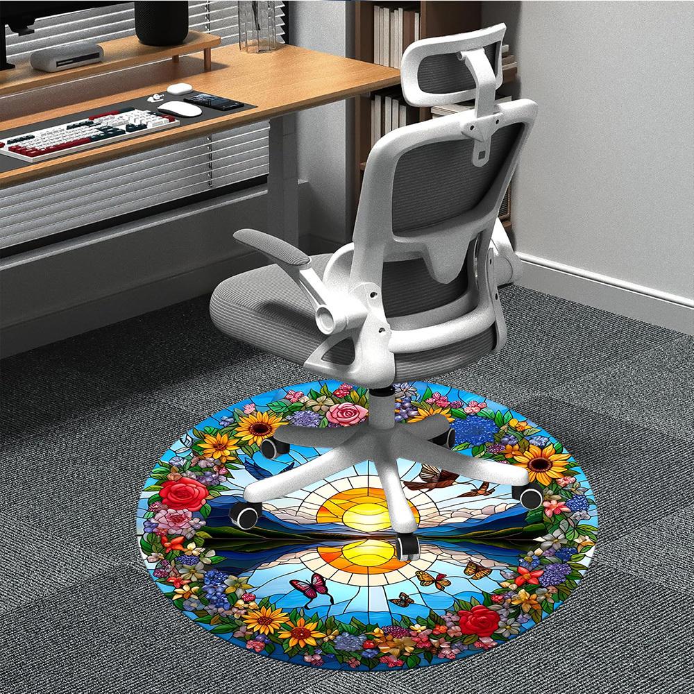 1PC Nature Scene Decor Chair Carpet for Office, Indoor Non-Slip Washable Carpet, Soft Comfortable Mat For Office Room yy250930076 80cm by 80cm
1PC Nature Scene Decor Chair Carpet for Office, Indoor Non-Slip Washable Carpet, Soft Comfortable Mat For Office Room yy250930076 80cm by 80cm