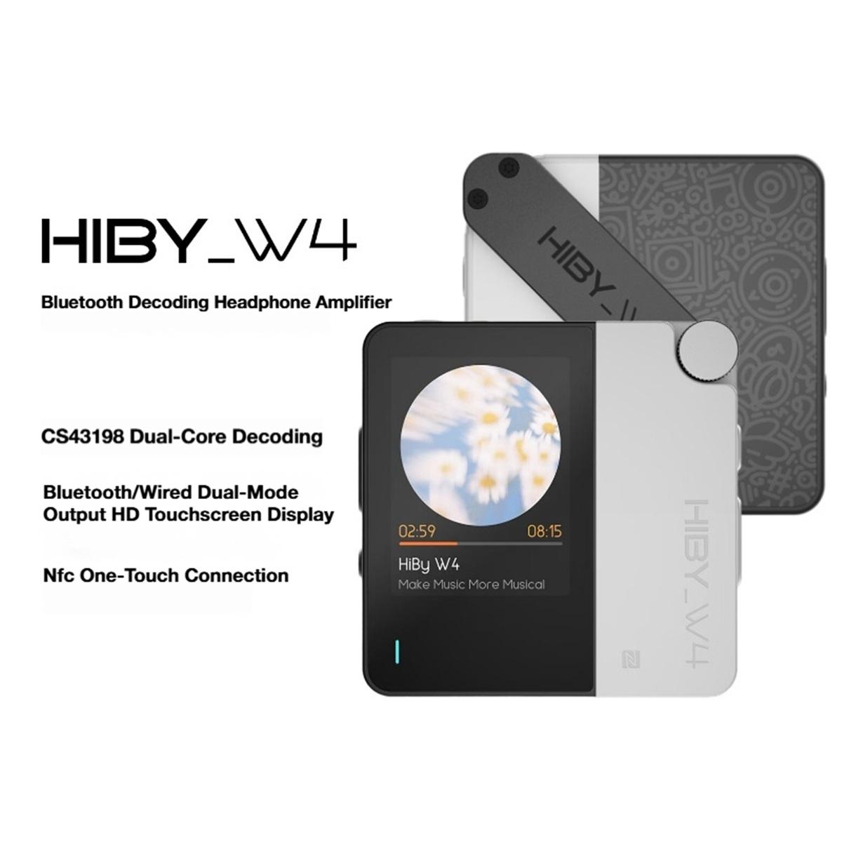 HiBy W4 MagSafe MP3-плеєр Музичний плеєр 3,5 мм 4,4 мм Бездротовий аудіо HiFi Підсилювач для навушників USB DAC Bluetooth 5.4 QCC5181 DSD512 LDAC W4-White
HiBy W4 MagSafe MP3-плеєр Музичний плеєр 3,5 мм 4,4 мм Бездротовий аудіо HiFi Підсилювач для навушників USB DAC Bluetooth 5.4 QCC5181 DSD512 LDAC W4-White