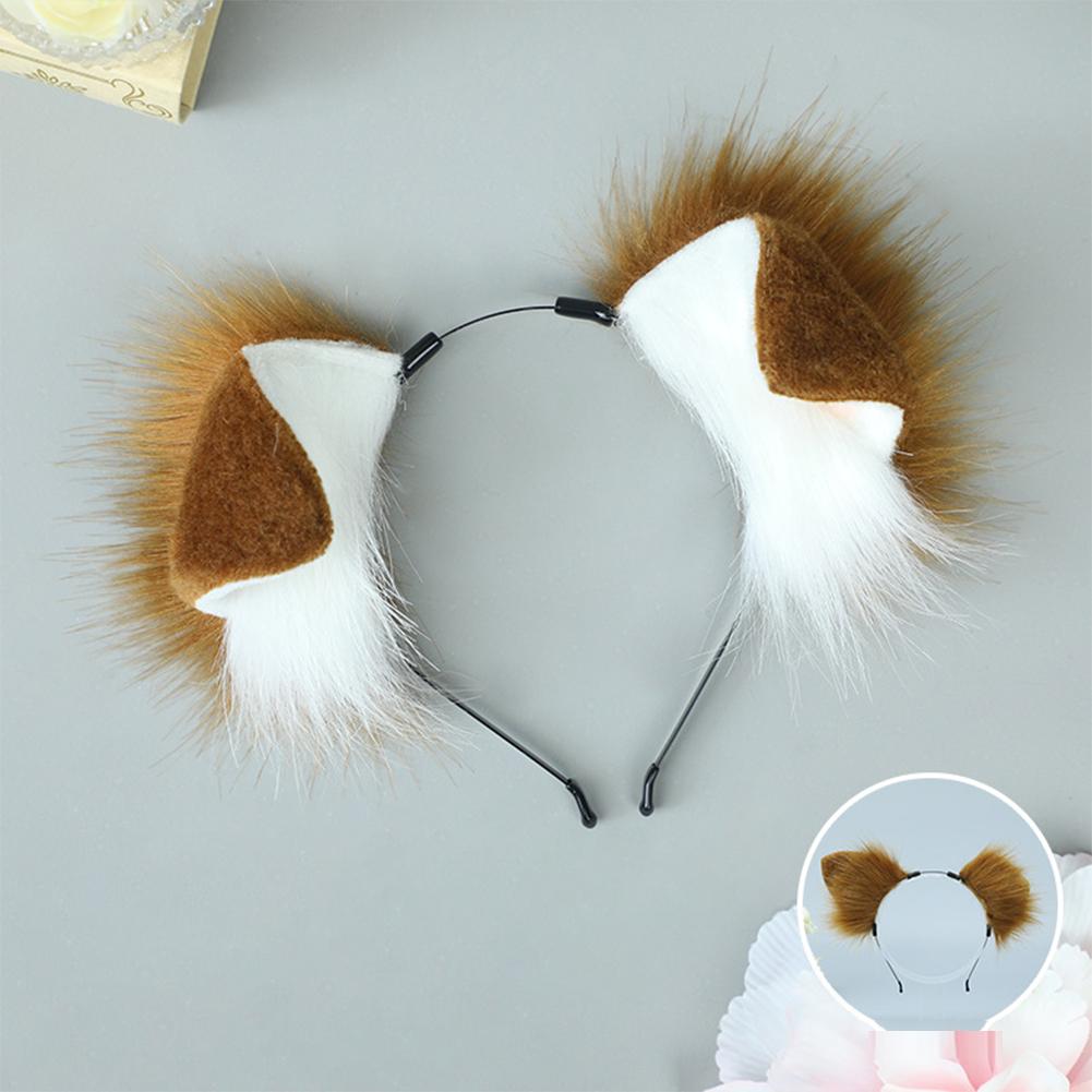 Furry Anime Dog Ear Headband Tail Cartoon Comic-Con Cosplay Costume Accessories Simulation Plush Animal Ears Tail As the picture
Furry Anime Dog Ear Headband Tail Cartoon Comic-Con Cosplay Costume Accessories Simulation Plush Animal Ears Tail As the picture
