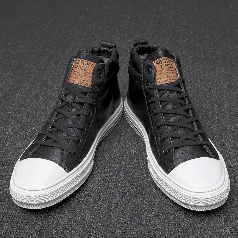 Black And White Simple Aj Men S Shoes Autumn New High -Top Shoes Men S Korean Version Of The Trend Net Red Popular Winter Lint Shoes
Black And White Simple Aj Men S Shoes Autumn New High -Top Shoes Men S Korean Version Of The Trend Net Red Popular Winter Lint Shoes