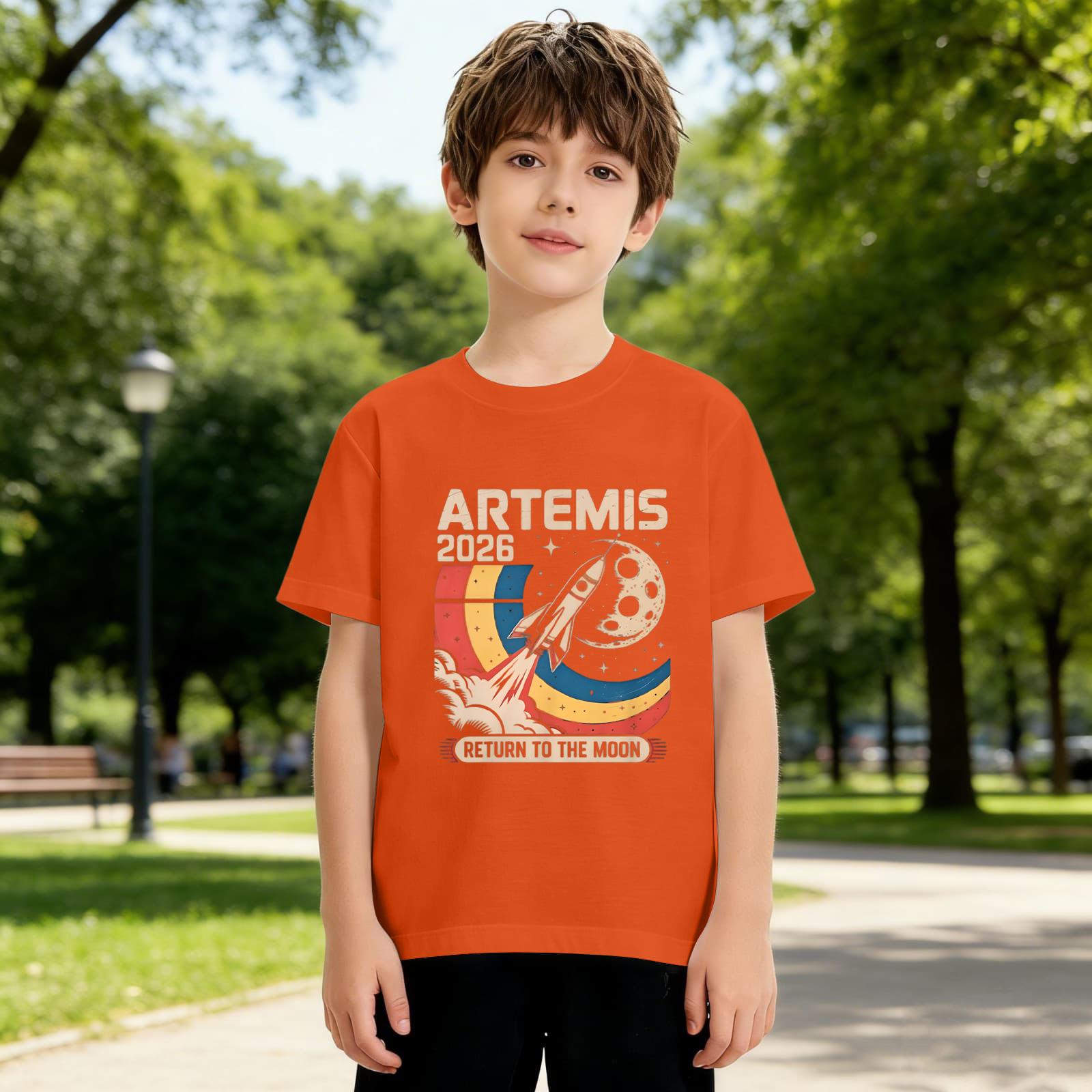 Kids Graphic T-Shirt Short Sleeve Loose Fit Casual Crew Neck Top Comfortable Cotton Material Suitable for Everyday Wear 110 шафрановий
Kids Graphic T-Shirt Short Sleeve Loose Fit Casual Crew Neck Top Comfortable Cotton Material Suitable for Everyday Wear 110 шафрановий