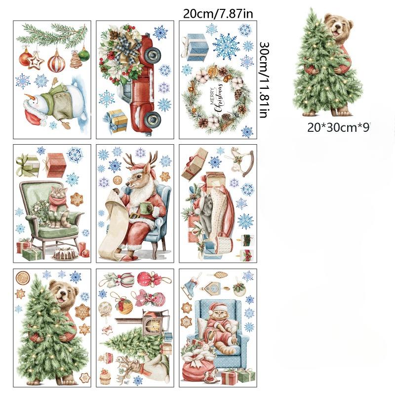 30×20см 9шт Рождественская наклейка Снежинка Лось Олень Наклейка Стекло Окно Декаль Рождественская Домашняя Декоративная Наклейка Вечеринка Фестиваль Обои
30×20см 9шт Рождественская наклейка Снежинка Лось Олень Наклейка Стекло Окно Декаль Рождественская Домашняя Декоративная Наклейка Вечеринка Фестиваль Обои