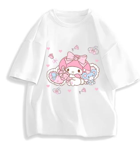 2026 New Fashion RoundNeck ShortSleeve TShirt Spring Summer Sanrio My Melody Women TShirt Unisex Trendy Cute Top Clothing S
2026 New Fashion RoundNeck ShortSleeve TShirt Spring Summer Sanrio My Melody Women TShirt Unisex Trendy Cute Top Clothing S