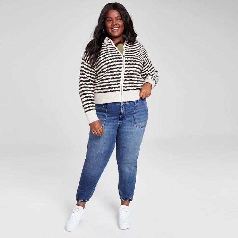 Loose High Waist Plus Size Ladies Casual Autumn Export Jeans Blue 28
Loose High Waist Plus Size Ladies Casual Autumn Export Jeans Blue 28