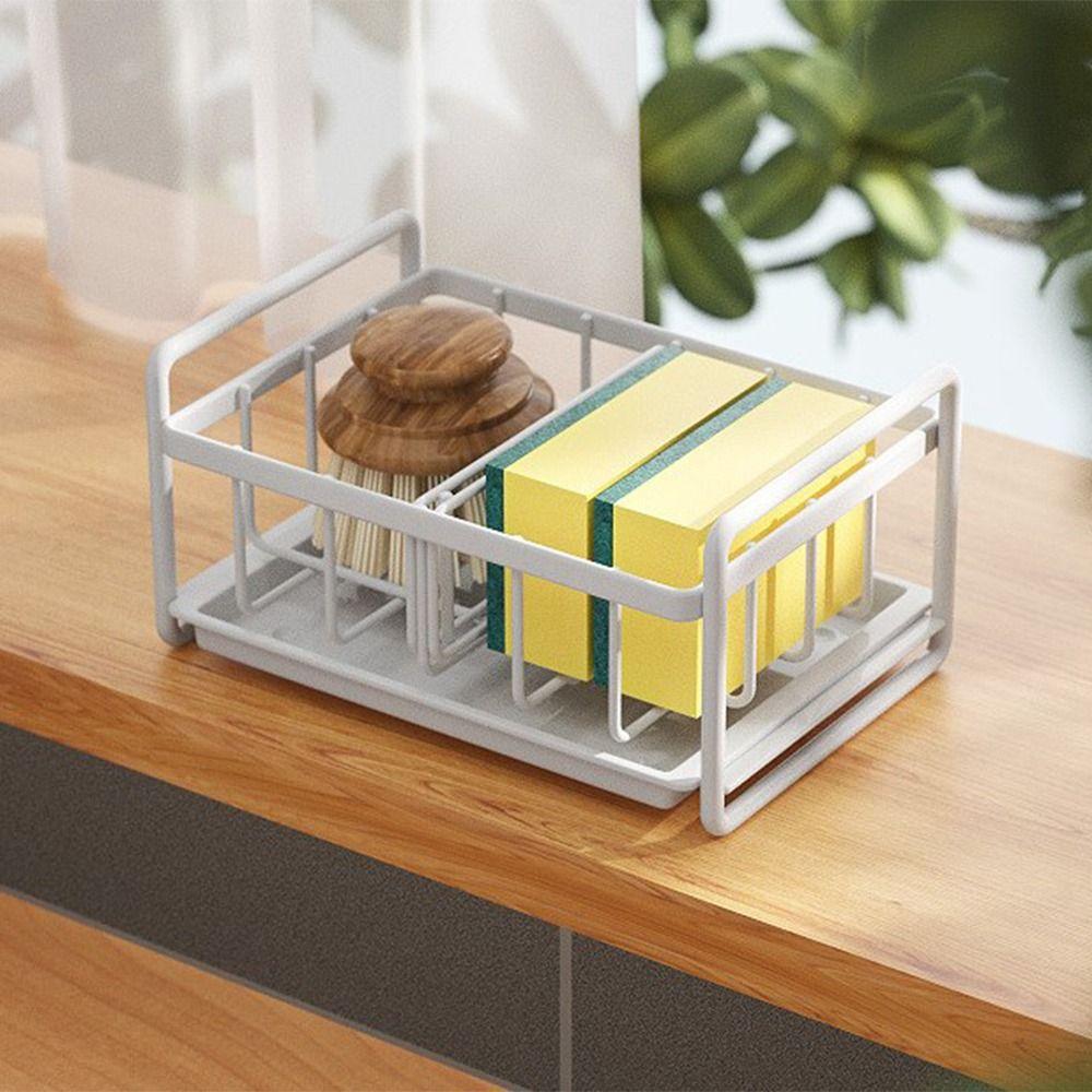 Household Kitchen Sink Organizer Carbon Steel Sink Storage Rack Sponge Storage Holder Countertop Style 1 White
Household Kitchen Sink Organizer Carbon Steel Sink Storage Rack Sponge Storage Holder Countertop Style 1 White