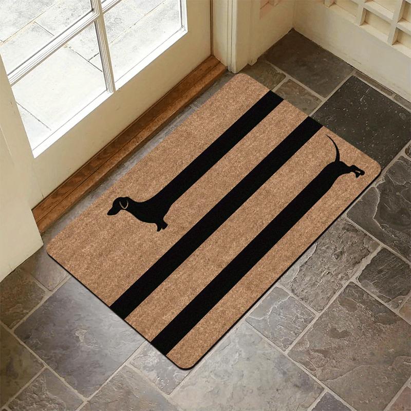 1PC Dachshund Doormat Funny Sausage Dog Design for Front Door Entryway Non Slip Durable Floor Mat Perfect Gift 40x60cm
1PC Dachshund Doormat Funny Sausage Dog Design for Front Door Entryway Non Slip Durable Floor Mat Perfect Gift 40x60cm