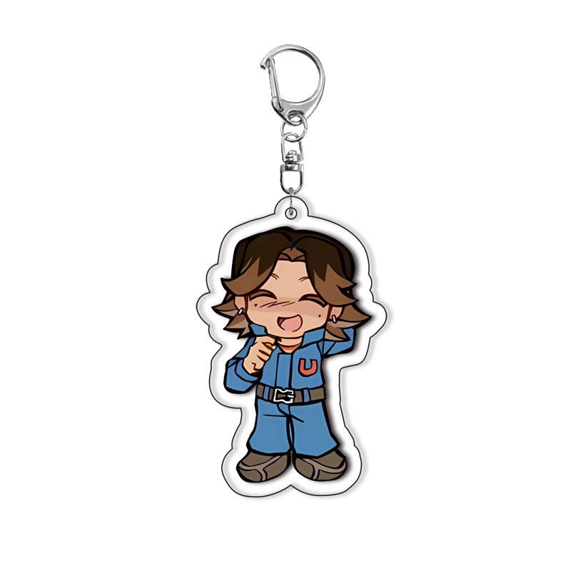 Game Mouthwashing Chibi Keychains Ring For Curly Jimmy Swansea Anya Bag Cartoon Pendant Keyring 6 cm
Game Mouthwashing Chibi Keychains Ring For Curly Jimmy Swansea Anya Bag Cartoon Pendant Keyring 6 cm