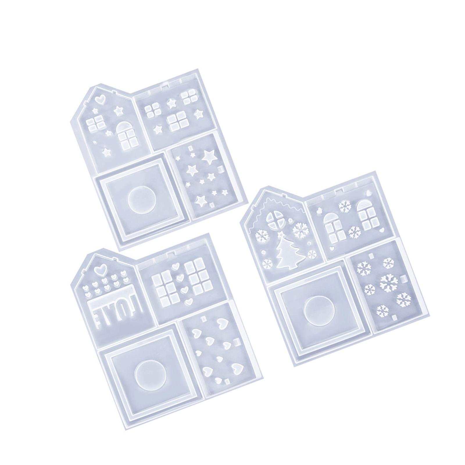 Многоразовые прочные силиконовые формы, аксессуары для рождественских украшений дома, элегантные прозрачные узоры, портативные для пекарей SET
Многоразовые прочные силиконовые формы, аксессуары для рождественских украшений дома, элегантные прозрачные узоры, портативные для пекарей SET