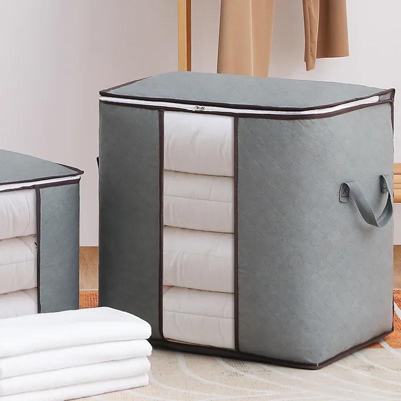 Thickened Non-woven Multi-functional Storage Bag Clothes Quilt Storage Bag Moving Packing Luggage Bag High Capacity
Thickened Non-woven Multi-functional Storage Bag Clothes Quilt Storage Bag Moving Packing Luggage Bag High Capacity