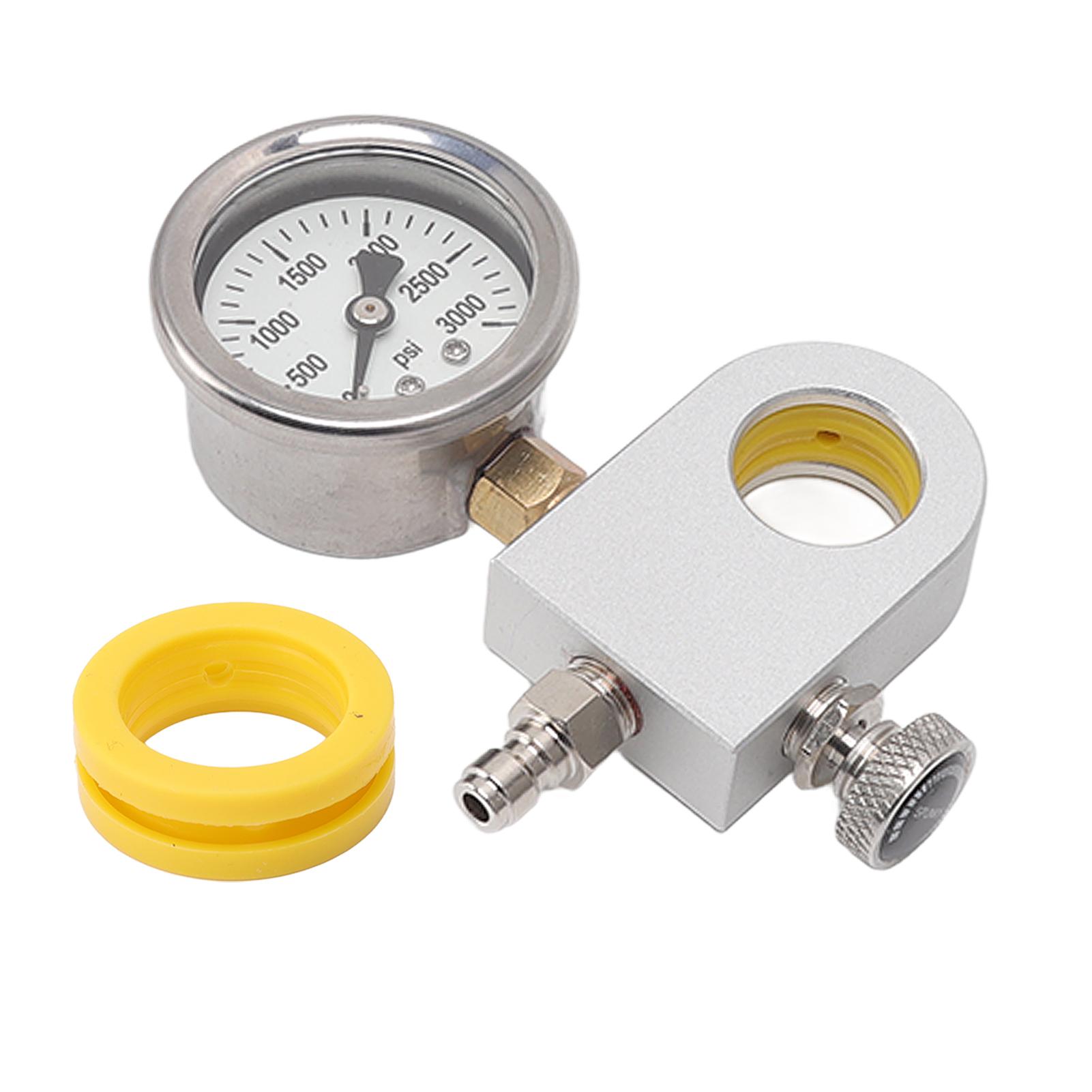 CO2 Refill Adapter Carbonator Refill Quick Adapter Replacement with Pressure Gauge Release Valve
CO2 Refill Adapter Carbonator Refill Quick Adapter Replacement with Pressure Gauge Release Valve