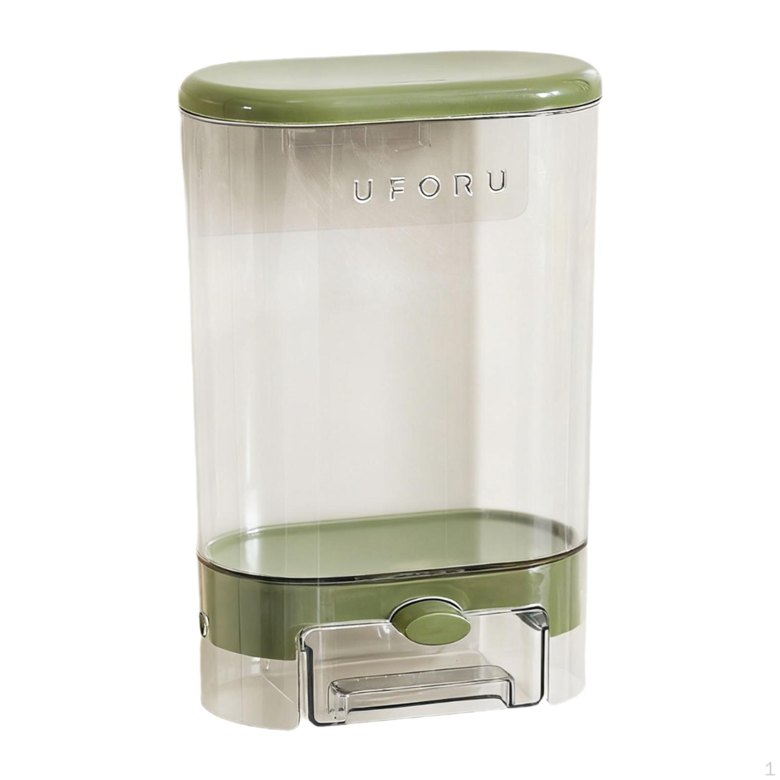 Container with Lid, Dry Grain Container, Airtight Washing Powder for зелений
Container with Lid, Dry Grain Container, Airtight Washing Powder for зелений