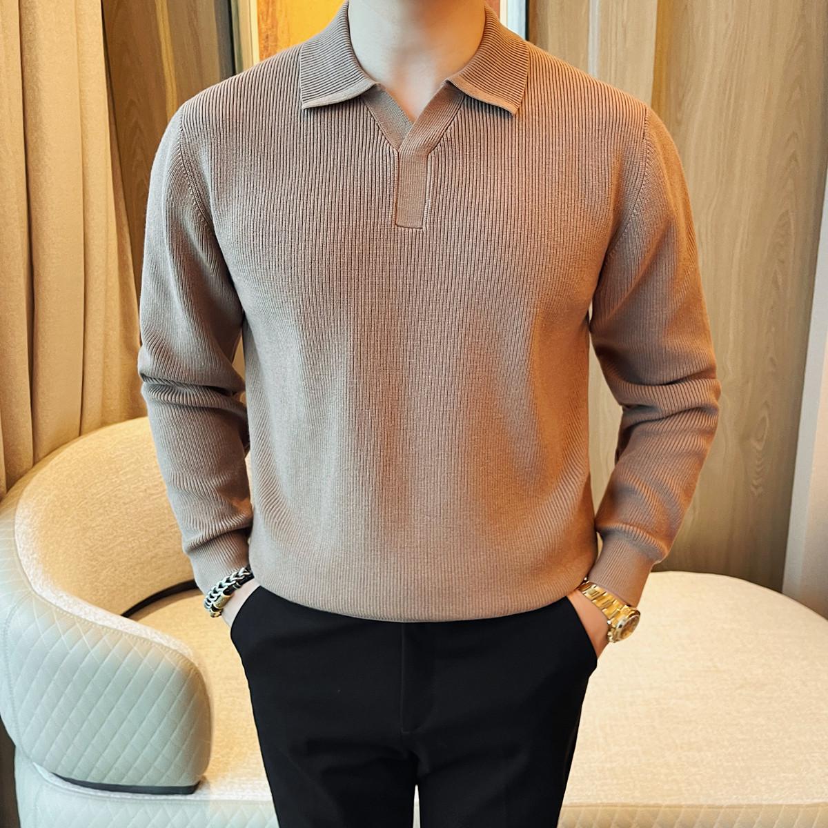 Men s High-Quality Lapel Knit Sweater - Thick Gauge, Slim Fit, and Fashionably Versatile. L кавовий
Men s High-Quality Lapel Knit Sweater - Thick Gauge, Slim Fit, and Fashionably Versatile. L кавовий