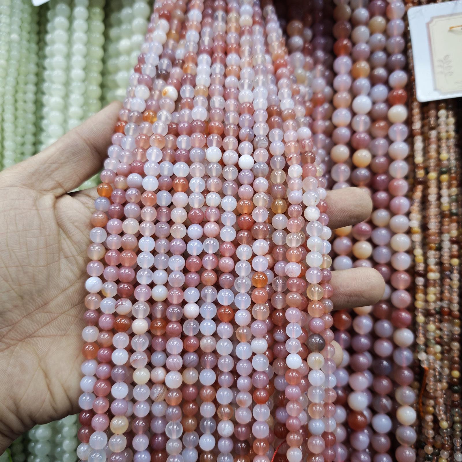 4-10mm Natural Scarlet Yanyuan Agate Beads Bracelet Semi-Finished DIY Jewelry Round Beads
4-10mm Natural Scarlet Yanyuan Agate Beads Bracelet Semi-Finished DIY Jewelry Round Beads