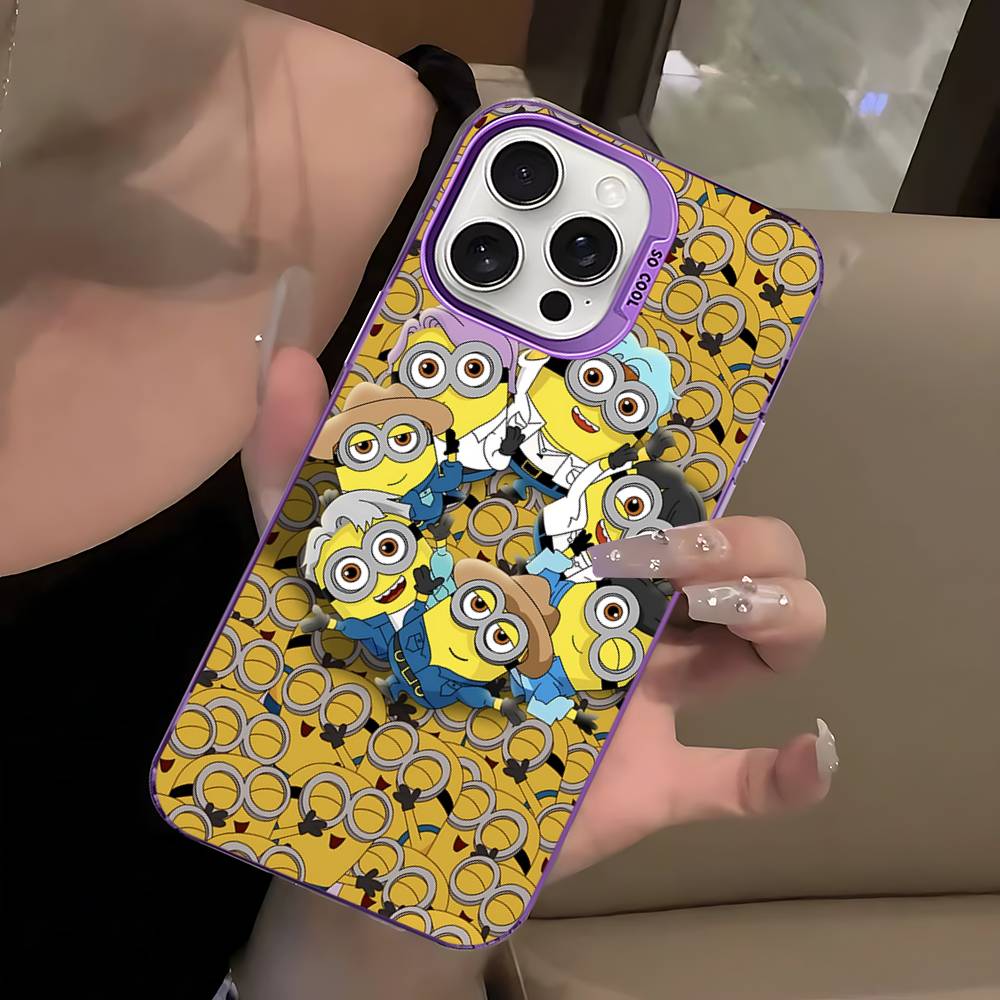 Cartoon Anime Yellow M-Minions Phone Case For IPhone 16 15 14 13 12 11 17 Pro MAX Plus Pro Matte Shockproof Cover iPhone 12 pro
Cartoon Anime Yellow M-Minions Phone Case For IPhone 16 15 14 13 12 11 17 Pro MAX Plus Pro Matte Shockproof Cover iPhone 12 pro