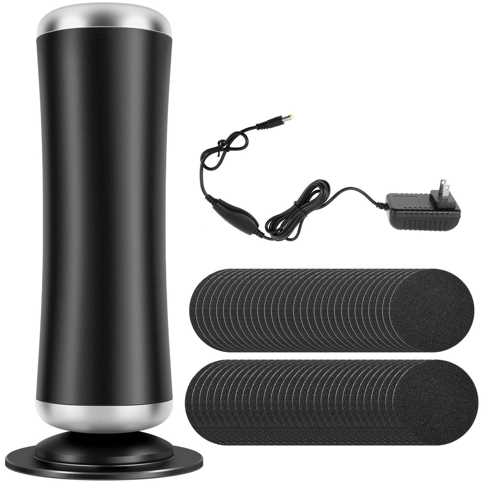 Electric Foot Grinder Auto Remover Foot Care File Heels Dead Skin Calluses Cracks Pedicure Tool with 60Pcs Replacement Sandpaper
Electric Foot Grinder Auto Remover Foot Care File Heels Dead Skin Calluses Cracks Pedicure Tool with 60Pcs Replacement Sandpaper