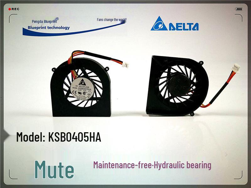 KSB0405HA Silent 4.5CM 5V 0.3A 4-Wire PWM Laptop Cooling Fan Two-Wire Full Speed, 2.54 Connector, 30cm, 99% new
KSB0405HA Silent 4.5CM 5V 0.3A 4-Wire PWM Laptop Cooling Fan Two-Wire Full Speed, 2.54 Connector, 30cm, 99% new