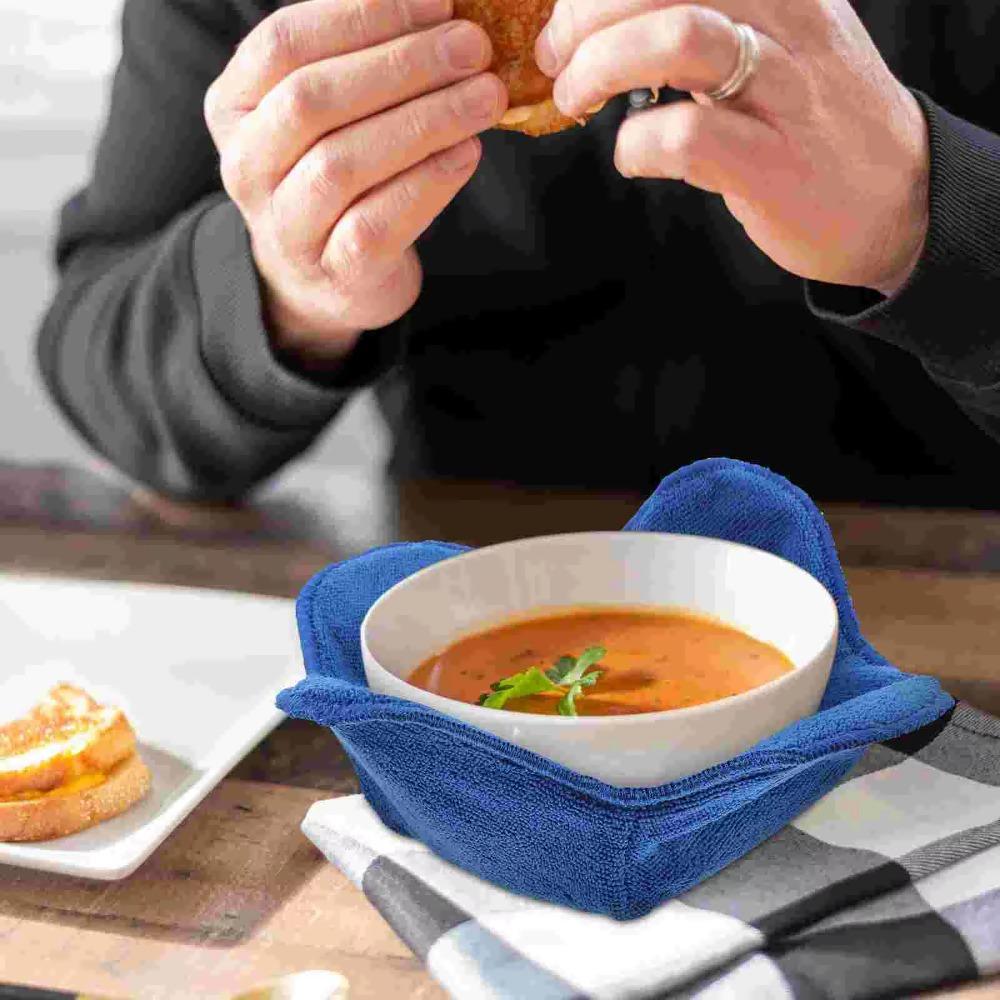 Polyester Bowl Hugger Thermal Bowl Cozy Holder Household Microwave Heating Bowl Cover Kitchen червоний
Polyester Bowl Hugger Thermal Bowl Cozy Holder Household Microwave Heating Bowl Cover Kitchen червоний
