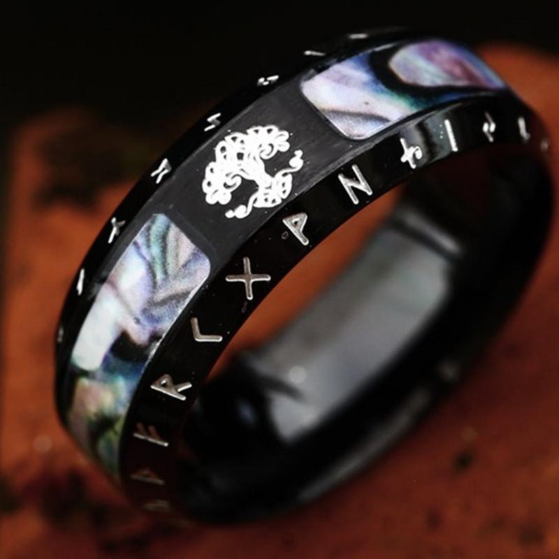 2025 Vintage Viking Letter Ring, Fashionable and Simple Shell Pattern Ring 13
2025 Vintage Viking Letter Ring, Fashionable and Simple Shell Pattern Ring 13