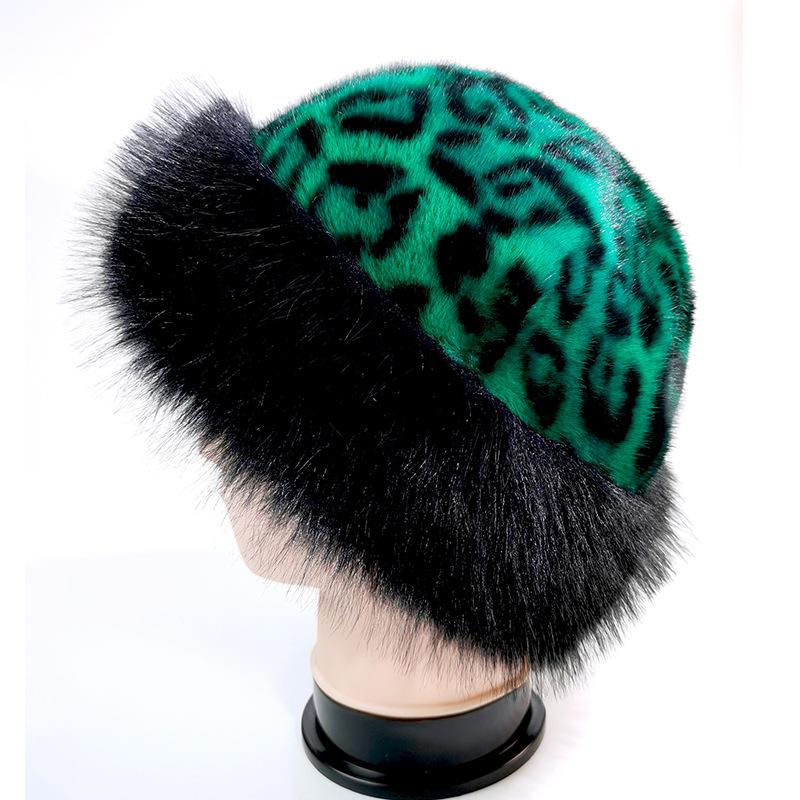 Leopard print hat New leopard print warm plush fisherman hat for autumn and winter, cute and cold-proof with ear protection, leopard print Mongolian Average Size зелёный
Leopard print hat New leopard print warm plush fisherman hat for autumn and winter, cute and cold-proof with ear protection, leopard print Mongolian Average Size зелёный