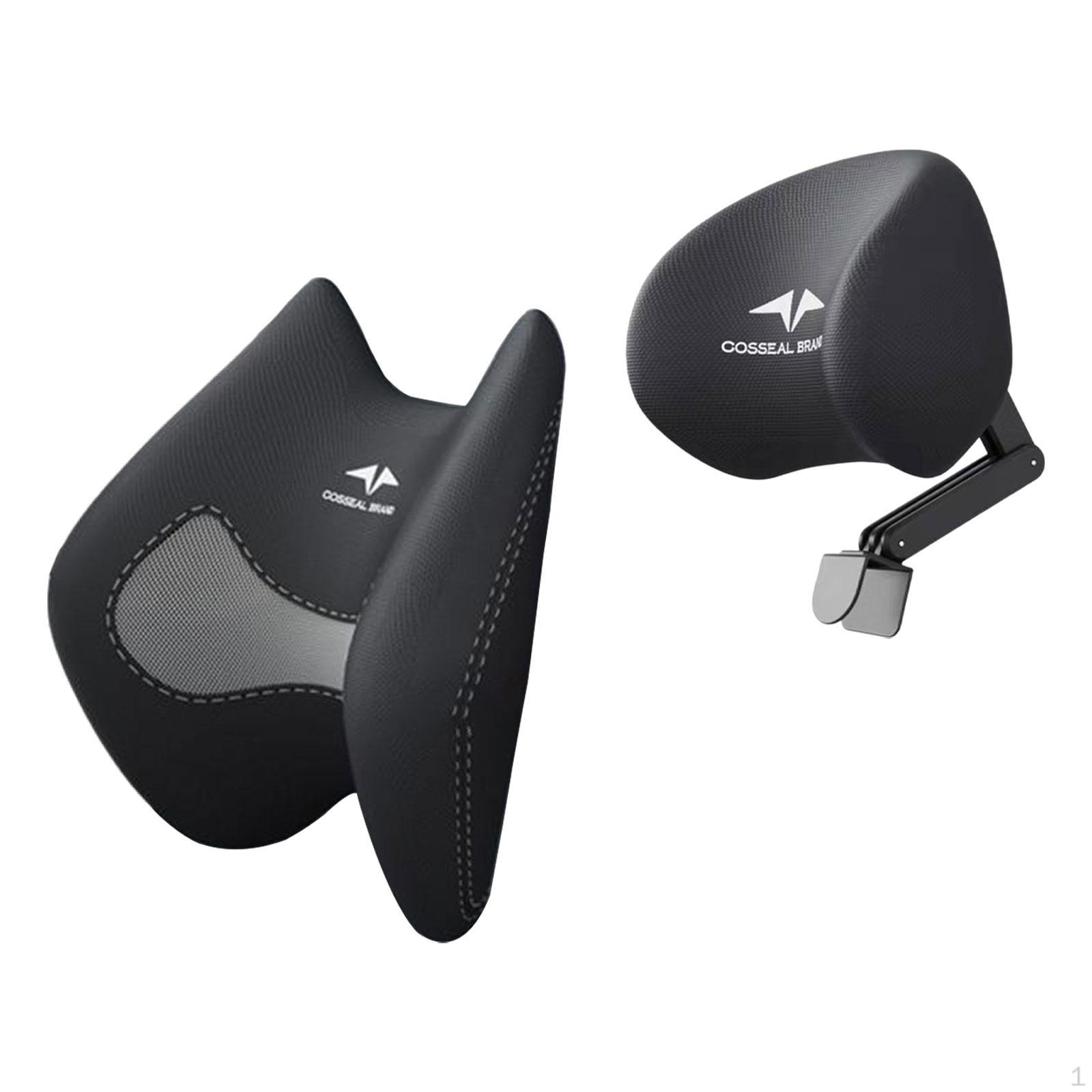 Computer Chair Headrest Neck Pillow with Back Cushion Universal Practical Ergonomic Head Rest
Computer Chair Headrest Neck Pillow with Back Cushion Universal Practical Ergonomic Head Rest