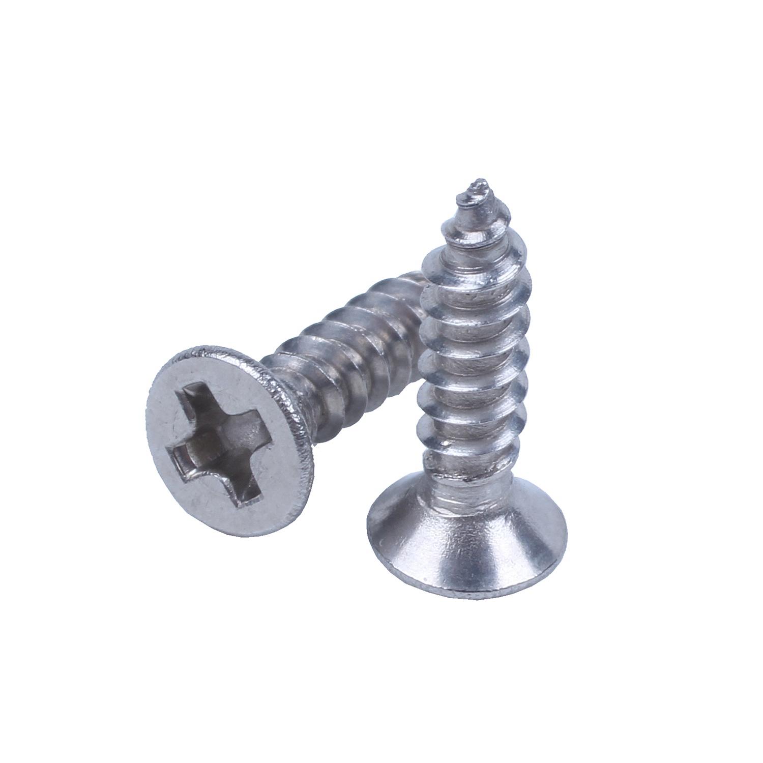 BHBL 100x Stainless Steel Flat Head Self-Tapping Screw 12x3mm Silver China Mainland
BHBL 100x Stainless Steel Flat Head Self-Tapping Screw 12x3mm Silver China Mainland