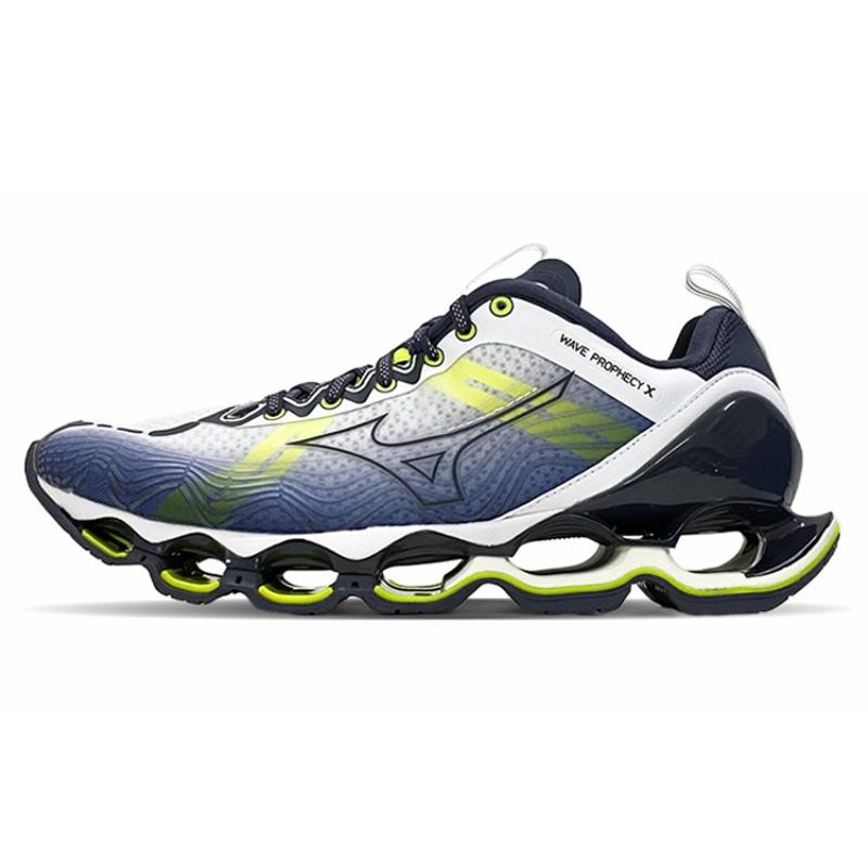 Mizuno Wave X 10 Shock Absorption Non Slip Wear resistant Low Tops White Green Black Yellow Blue Sneakers J1GC210029 40
Mizuno Wave X 10 Shock Absorption Non Slip Wear resistant Low Tops White Green Black Yellow Blue Sneakers J1GC210029 40