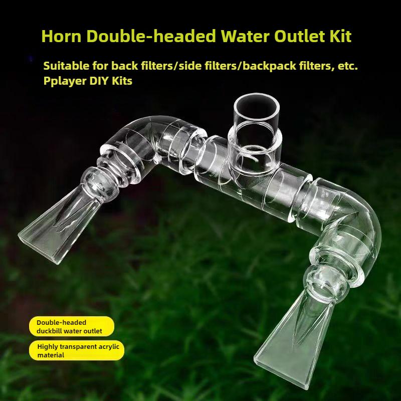 1SetAquarium Tank Pump Duckbill Water Output Double Headed Universal Fish Tank Sprinkler Garden Irrigation Water Pipe Connectors
1SetAquarium Tank Pump Duckbill Water Output Double Headed Universal Fish Tank Sprinkler Garden Irrigation Water Pipe Connectors