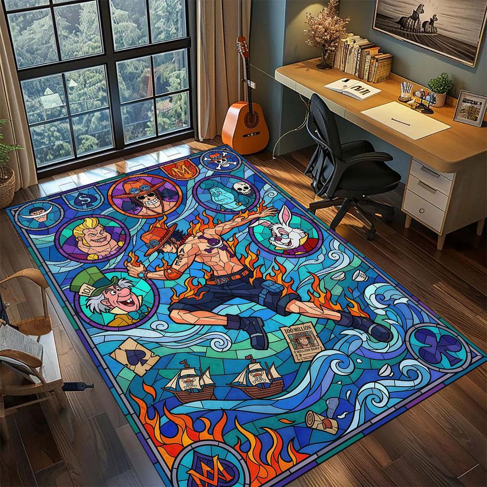 OnePiece anime character Carpet for Living Room Bedroom Home Decor Cool Movie Mat Play Floor Mat 60x90cm
OnePiece anime character Carpet for Living Room Bedroom Home Decor Cool Movie Mat Play Floor Mat 60x90cm