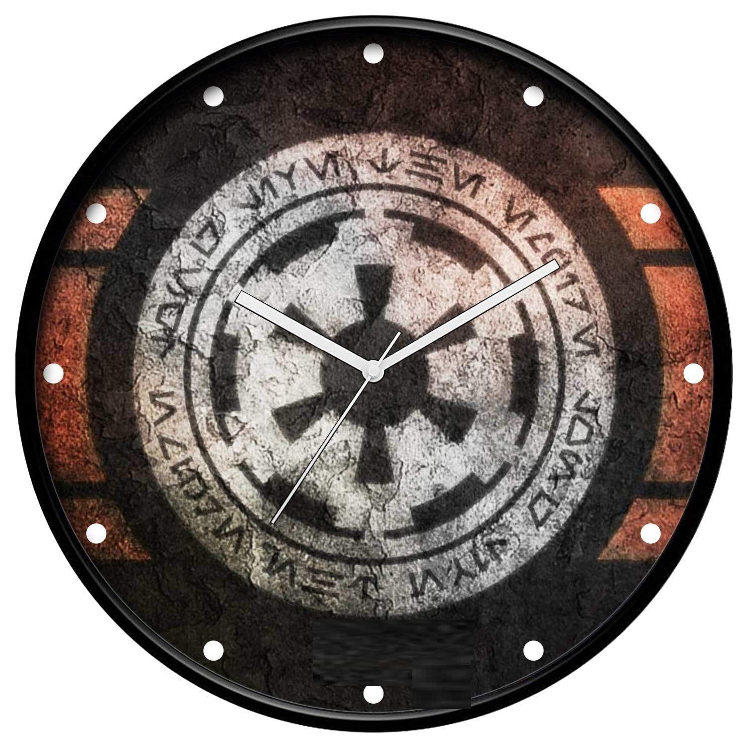 12-inch Designer Plastic Analogue Round WallClock for Home, Kitchen, Living Room, Bedroom, Office (30 cm x 30 cm x 6 cm)
12-inch Designer Plastic Analogue Round WallClock for Home, Kitchen, Living Room, Bedroom, Office (30 cm x 30 cm x 6 cm)