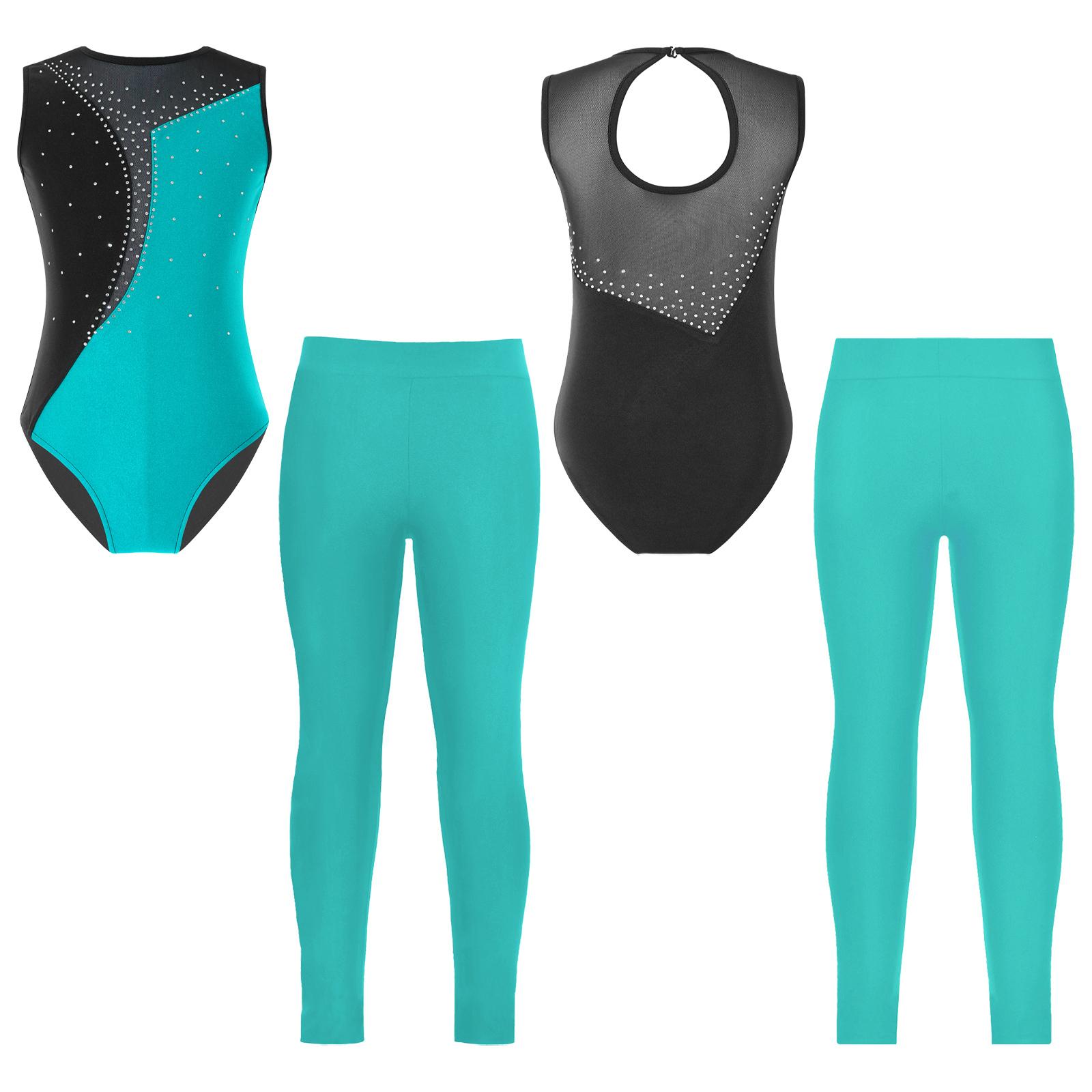 Дитячі дівчата, катання на ковзанах, гімнастичні купальники без рукавів зі стразами та легінси для тренувального одягу для танців 15-16 Years озеро синього кольору
Дитячі дівчата, катання на ковзанах, гімнастичні купальники без рукавів зі стразами та легінси для тренувального одягу для танців 15-16 Years озеро синього кольору