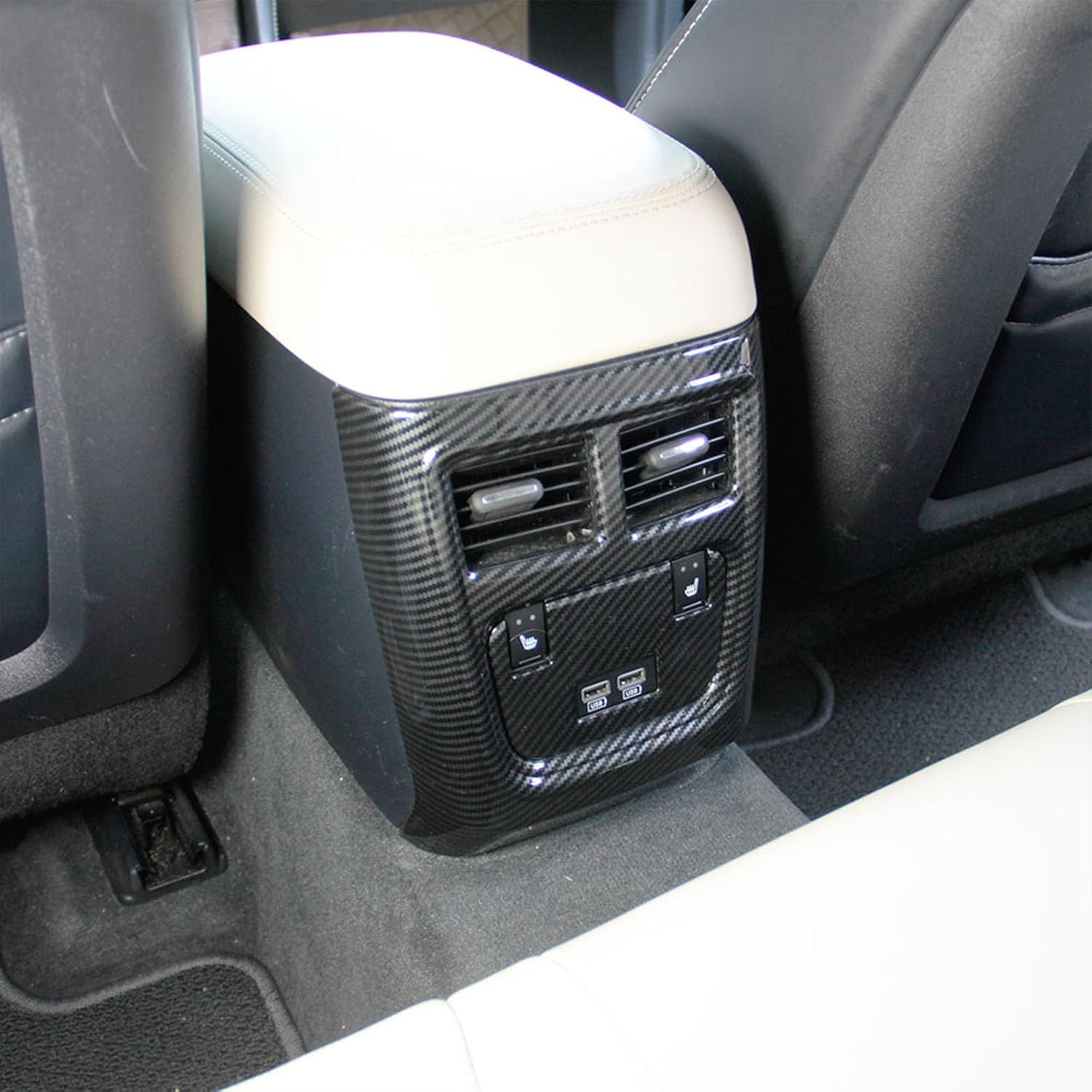 Crosselec Carbon Fiber Rear Armrest box A/C Outlet Vent Trim for Dodge Charger 2011+/Chrysler 300 2015-2021
Crosselec Carbon Fiber Rear Armrest box A/C Outlet Vent Trim for Dodge Charger 2011+/Chrysler 300 2015-2021