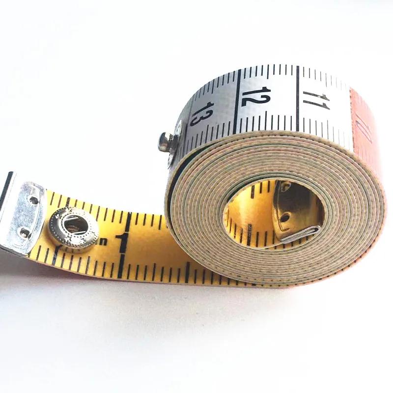1Pc Quality Soft Tape with Snap Fasteners Soft Multicolor Measuring Tape Dual Sided Tape Measure Needlework Sewing Tool
1Pc Quality Soft Tape with Snap Fasteners Soft Multicolor Measuring Tape Dual Sided Tape Measure Needlework Sewing Tool