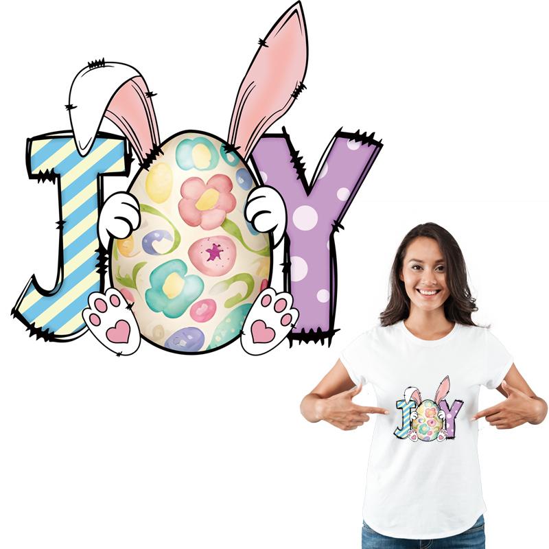 Easter Eggs Heat Transfer Sticker Bunny Easy To Print Heat Press Appliqued Diy T-Shirt Clothes Stickers Iron-On Transfer
Easter Eggs Heat Transfer Sticker Bunny Easy To Print Heat Press Appliqued Diy T-Shirt Clothes Stickers Iron-On Transfer