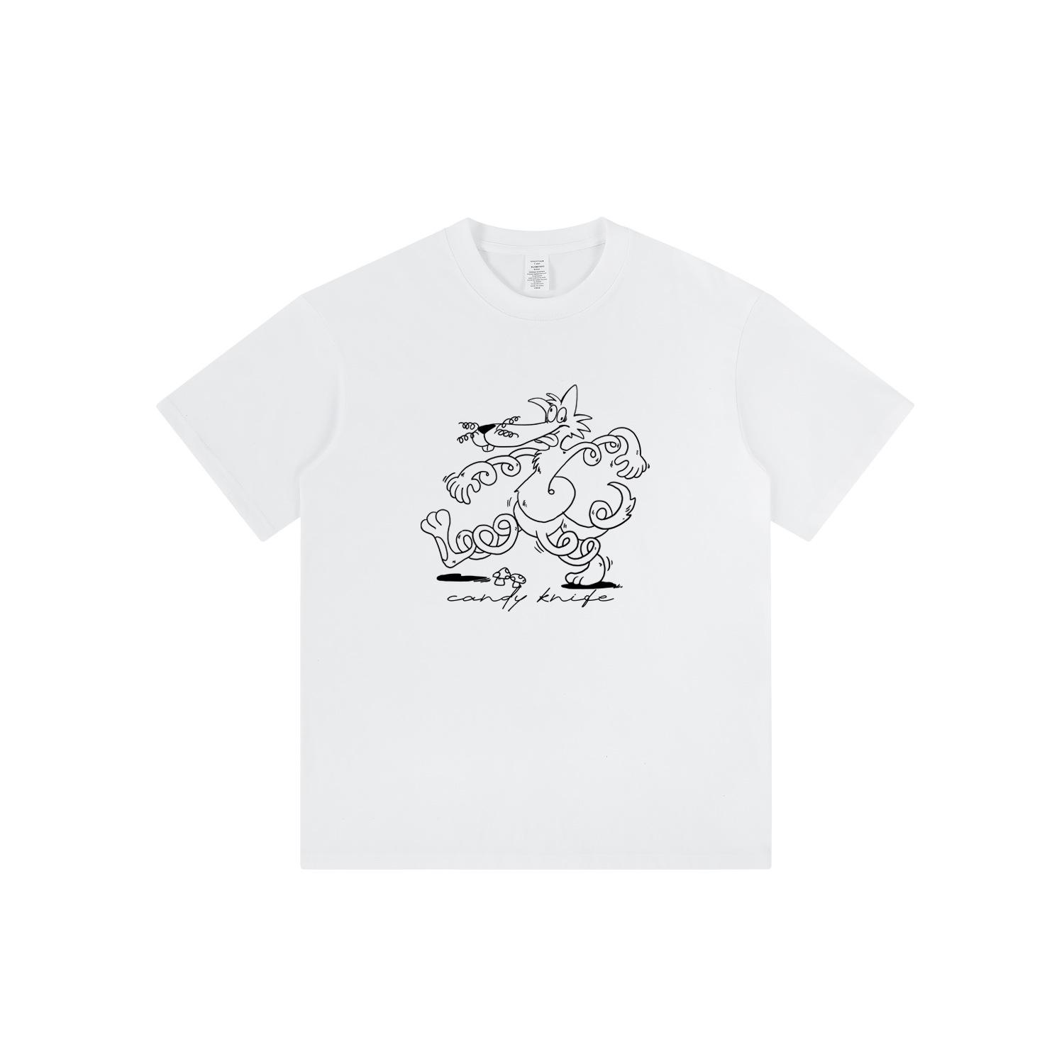 Unisex Cartoon Rabbit Line-Drawing T-Shirt - Pure Cotton, Short Sleeve, Loose Fit Extra Large
Unisex Cartoon Rabbit Line-Drawing T-Shirt - Pure Cotton, Short Sleeve, Loose Fit Extra Large