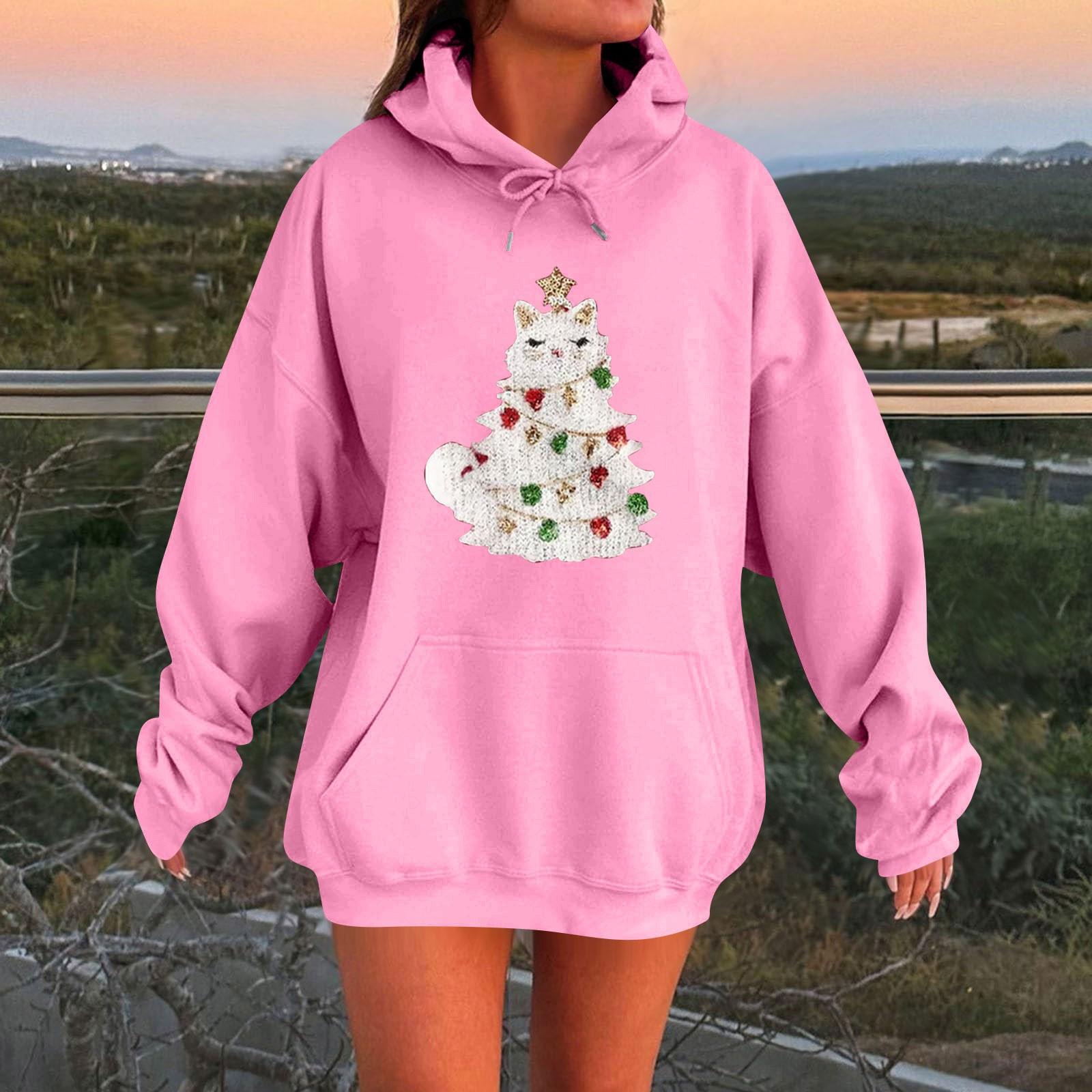 Женская мода повседневная толстовка с капюшоном с длинным рукавом и круглым вырезом с карманами XXXL розовый
Женская мода повседневная толстовка с капюшоном с длинным рукавом и круглым вырезом с карманами XXXL розовый