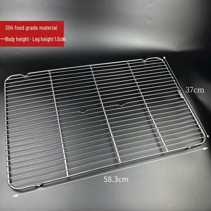 KASHICONG 304 Stainless Steel Rectangular BBQ Grill Rack with Legs
KASHICONG 304 Stainless Steel Rectangular BBQ Grill Rack with Legs