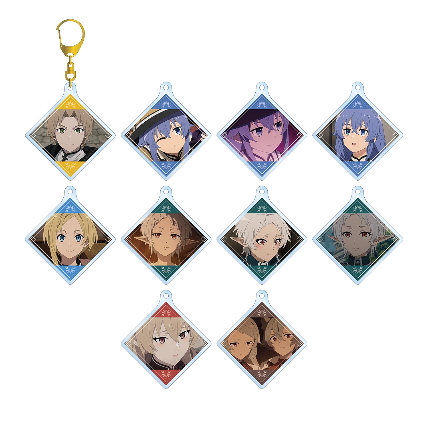 Аниме Перерождение Безработного торговая сцена акриловые брелки коробка из 10 Мушоку II Реинкарнация
Аниме Перерождение Безработного торговая сцена акриловые брелки коробка из 10 Мушоку II Реинкарнация