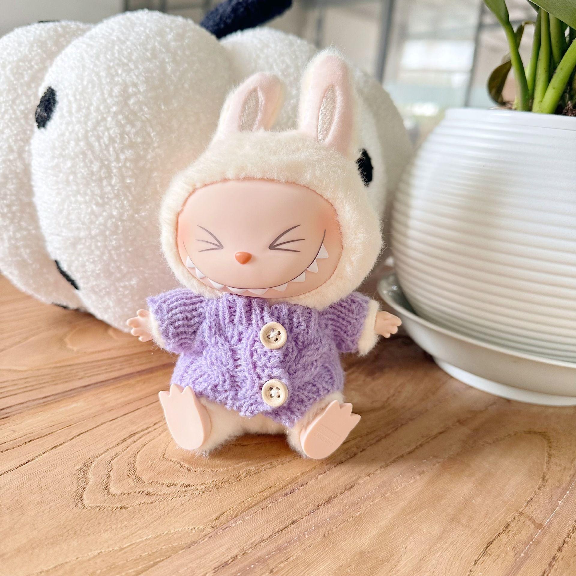 Лабубу Сидящая Вечеринка Серия Сидений Макарон Крошка Винил Одежда Осень/Зима Свитеры Милый only clothes
Лабубу Сидящая Вечеринка Серия Сидений Макарон Крошка Винил Одежда Осень/Зима Свитеры Милый only clothes