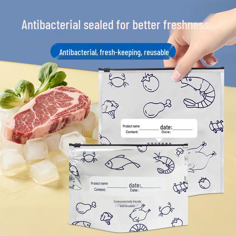 Antibacterial Food-Grade Aluminum Foil Storage Bag for Freshness & Freezer Use Small 20x13 (10 pieces)
Antibacterial Food-Grade Aluminum Foil Storage Bag for Freshness & Freezer Use Small 20x13 (10 pieces)