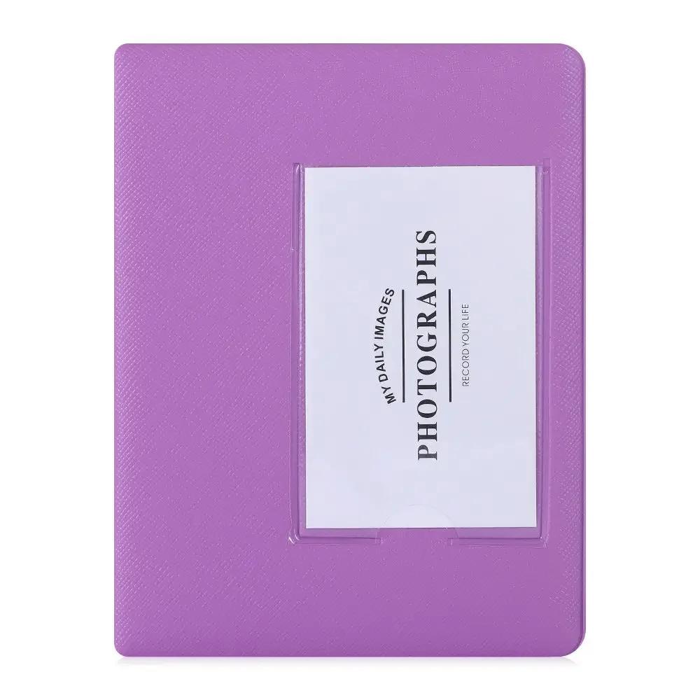 64 Pockets PU Leather Lace Photo Album Film Camera 3 inch Photo Storage Cards Tickets Holder for Fujifilm Instax Mini 12/11/9/8 фіолетовий
64 Pockets PU Leather Lace Photo Album Film Camera 3 inch Photo Storage Cards Tickets Holder for Fujifilm Instax Mini 12/11/9/8 фіолетовий