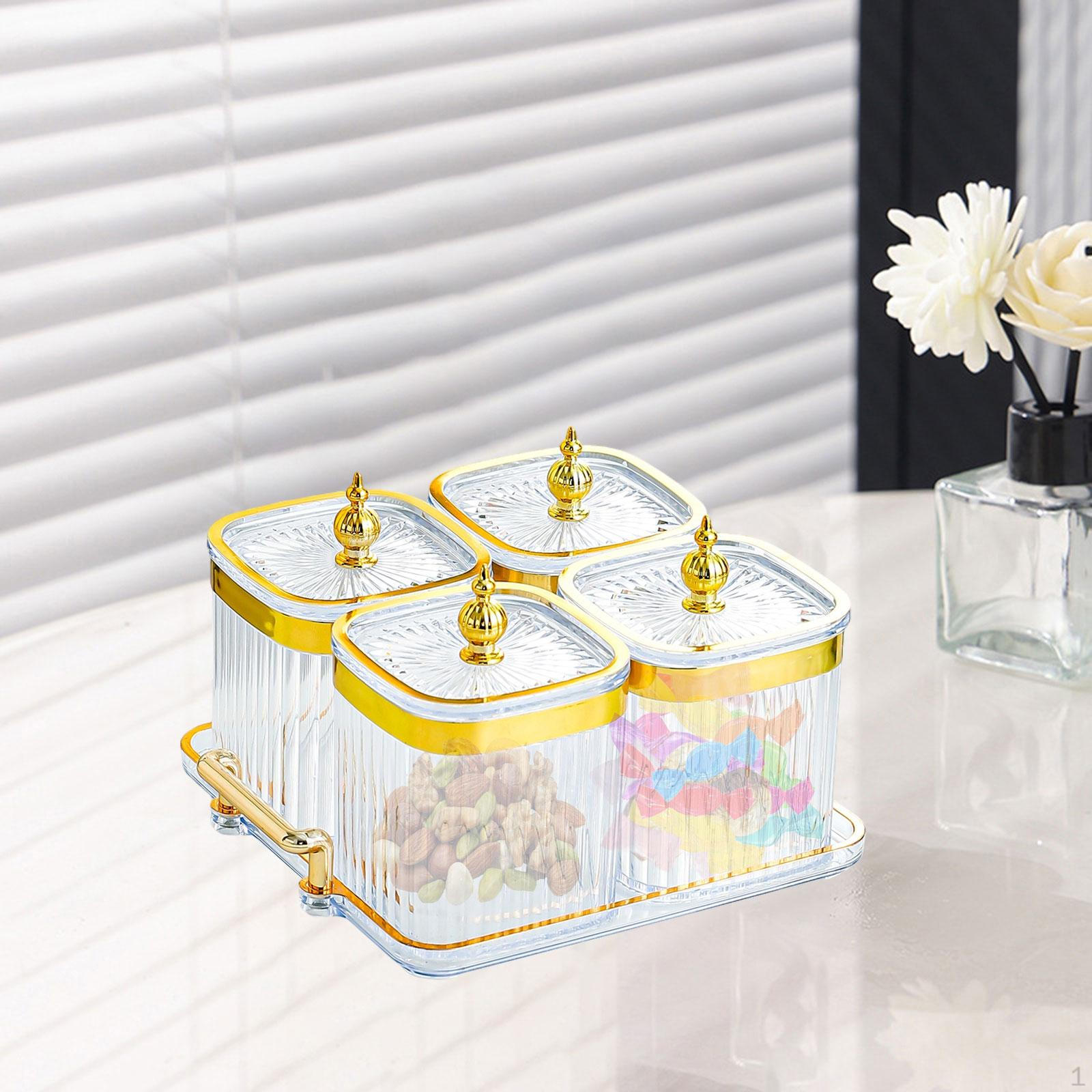 Поднос для фруктов и орехов с декоративной крышкой Clear 4 grid
Поднос для фруктов и орехов с декоративной крышкой Clear 4 grid