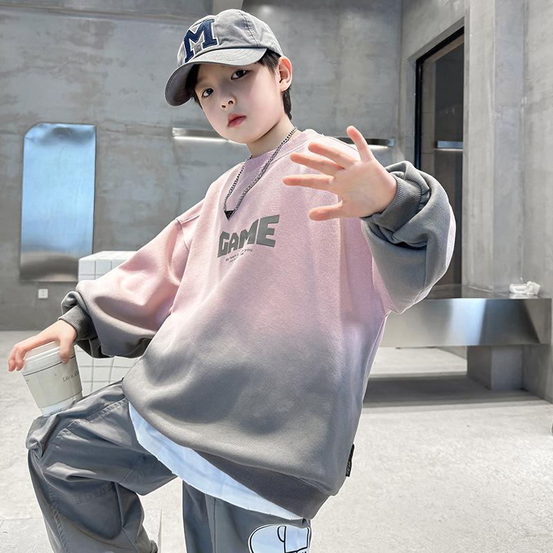 Boys 2025 Autumn Trend Sweatshirt - Korean Streetwear Style, Long Sleeve, Big Kids Fashion 170cm
Boys 2025 Autumn Trend Sweatshirt - Korean Streetwear Style, Long Sleeve, Big Kids Fashion 170cm