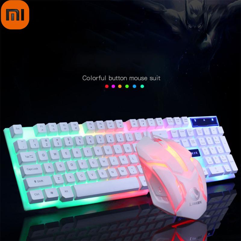 Проводная USB-подвеска Xiaomi для ПК, геймерская механическая клавиатура + мышь, фотоэлектрический портативный компьютер
Проводная USB-подвеска Xiaomi для ПК, геймерская механическая клавиатура + мышь, фотоэлектрический портативный компьютер