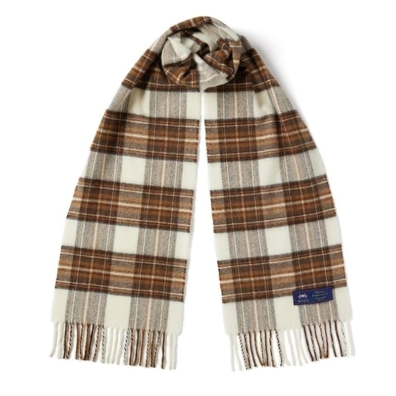 ABRAHAM MOON Шарф из мериносовой шерсти 25 см - Натуральный тартан Стюарт FREE
ABRAHAM MOON Шарф из мериносовой шерсти 25 см - Натуральный тартан Стюарт FREE