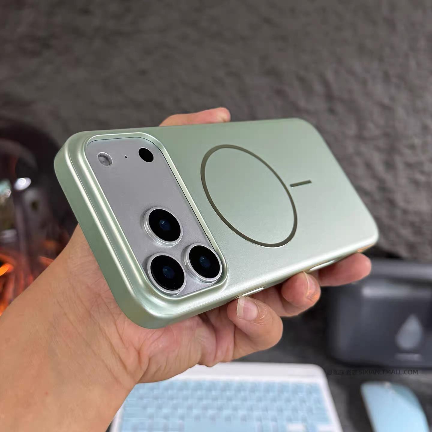 Thin Metallic Paint Magnetic For Magsafe Case For iPhone Air 17 16 15 14 13 12 11 Pro Max Plus Shockproof PC Hard Matte Cover iPhone 16 Pro
Thin Metallic Paint Magnetic For Magsafe Case For iPhone Air 17 16 15 14 13 12 11 Pro Max Plus Shockproof PC Hard Matte Cover iPhone 16 Pro