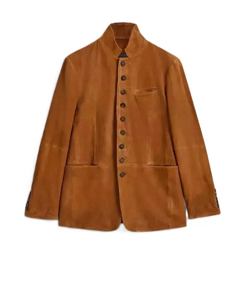 Натуральная овчина Ручная работа Стильная Повседневная Новая Мужская Коричневая Замшевая Кожаная Рубашка На Пуговицах Чистая XL коричневый
Натуральная овчина Ручная работа Стильная Повседневная Новая Мужская Коричневая Замшевая Кожаная Рубашка На Пуговицах Чистая XL коричневый