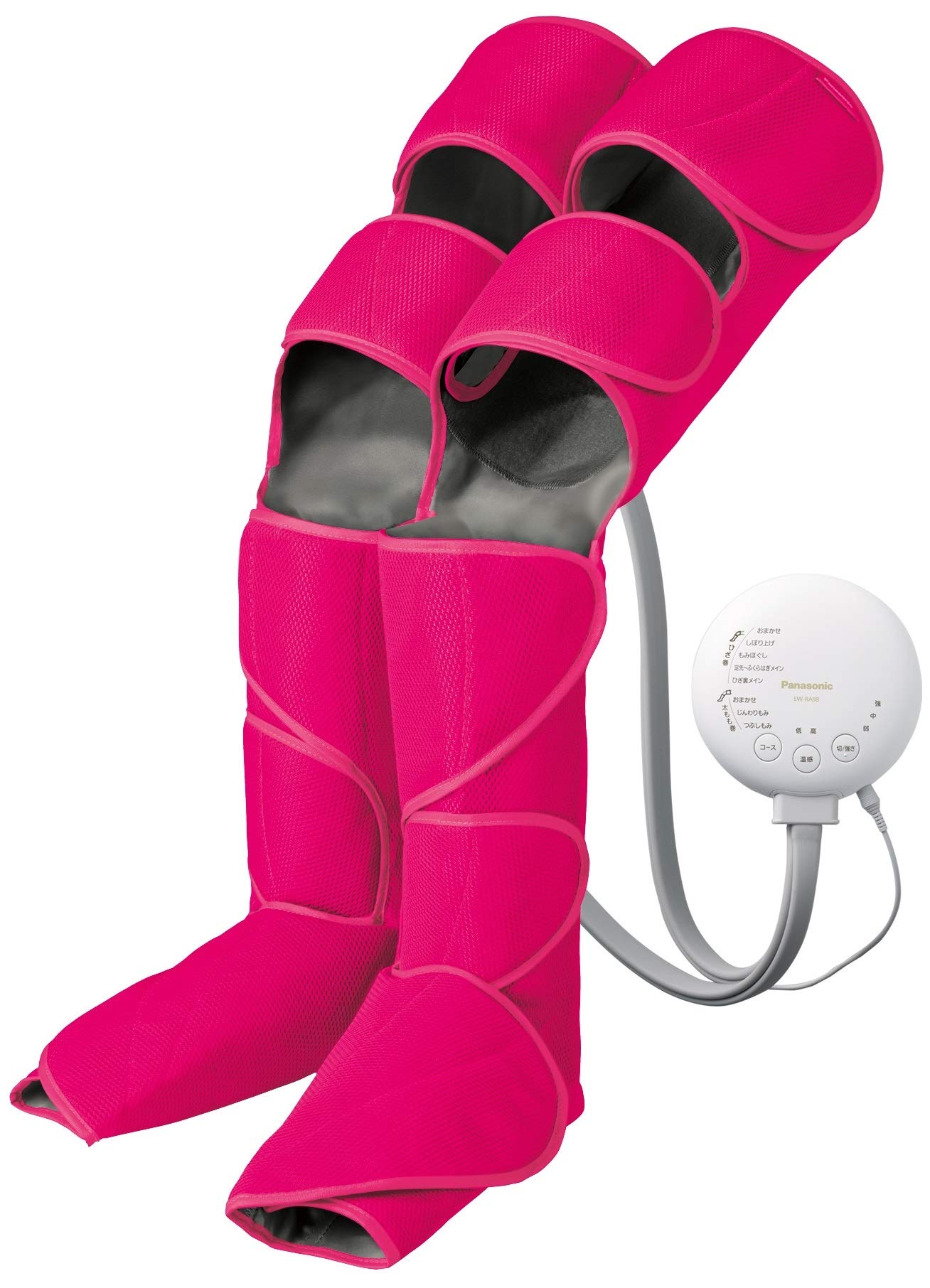 Panasonic Air Massager Leg Reflex Compatible with Wrapping Equipped with Warming Function Rouge Pink Knee/Thigh EW-RA98-RP
Panasonic Air Massager Leg Reflex Compatible with Wrapping Equipped with Warming Function Rouge Pink Knee/Thigh EW-RA98-RP