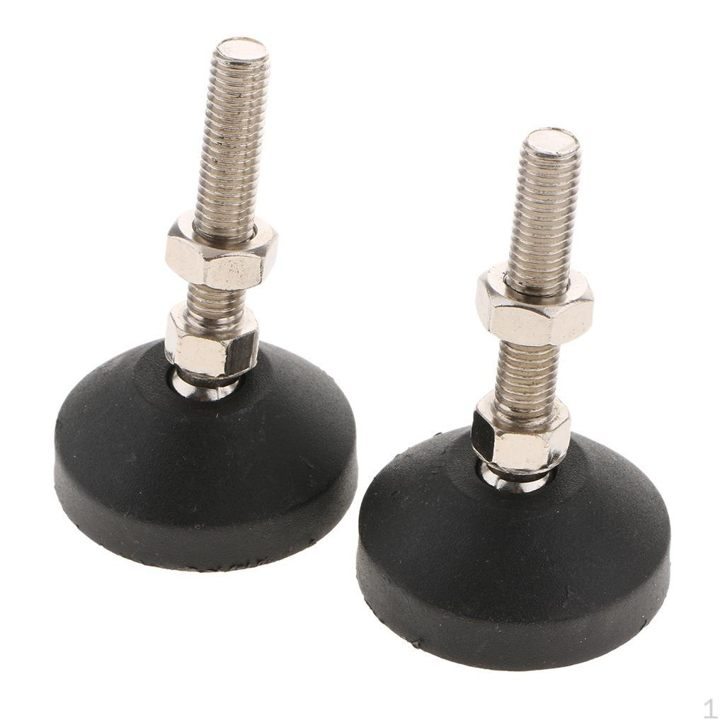 Carbon Steel Furniture Levelers Adjustable Levelling Feet Glides for Table, , (Base Rubber) 50-M10x50mm
Carbon Steel Furniture Levelers Adjustable Levelling Feet Glides for Table, , (Base Rubber) 50-M10x50mm
