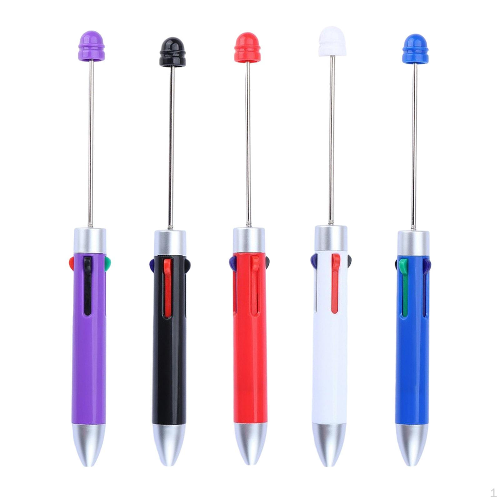 5 Pieces Ballpoint Pen Beadable Pens Kits Multipurpose Stationery Assorted Bead Rollerball
5 Pieces Ballpoint Pen Beadable Pens Kits Multipurpose Stationery Assorted Bead Rollerball