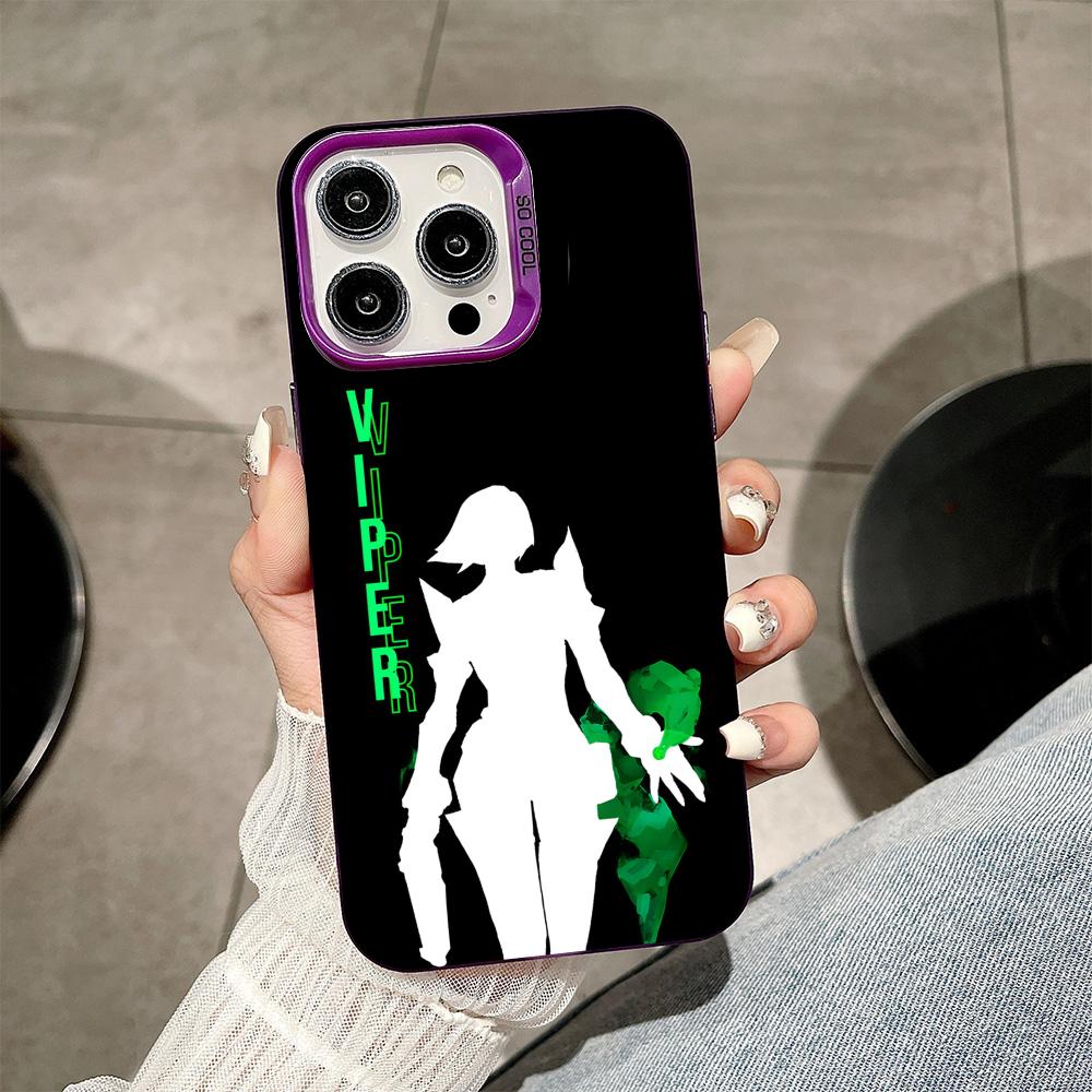 Valo Viper Phone Case for iPhone 17 16 15 14 13 12 11 X XR XS Air Pro Max Plus Purple Colorful Silver Cover iPhone 16 Pro Max
Valo Viper Phone Case for iPhone 17 16 15 14 13 12 11 X XR XS Air Pro Max Plus Purple Colorful Silver Cover iPhone 16 Pro Max